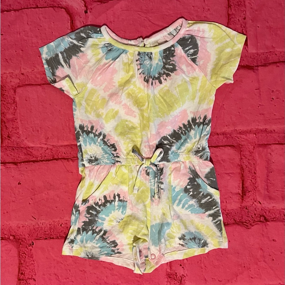 Tie Dye Romper 
Size 18 Months